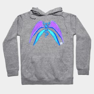 Blue Angel Eye Hoodie